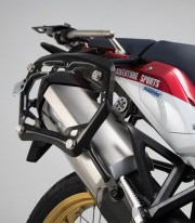 Maletas Laterales con Soporte TRAX ADV Negras 45/37 L Honda CRF1000L Africa Twin (18-19) SW-MOTECH KFT.01.890.70000/B KFT.01....