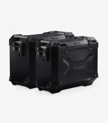 SW-MOTECH 45/37 L TRAX ADV Side Cases with Carrier for Honda CRF1100L Africa Twin (19-23) Black KFT.01.942.70001/B