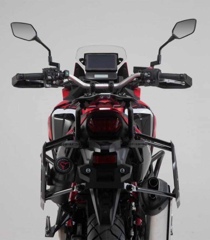 Maletas Laterales con Soporte TRAX ADV Plateadas 45/37 L Honda CRF1100L Africa Twin (19-21) SW-MOTECH KFT.01.950.70001/S KFT....
