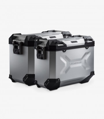Maletas Laterales con Soporte TRAX ADV Plateadas 37/45 L VOGE 650DS (21) SW-MOTECH KFT.02.049.70000/S