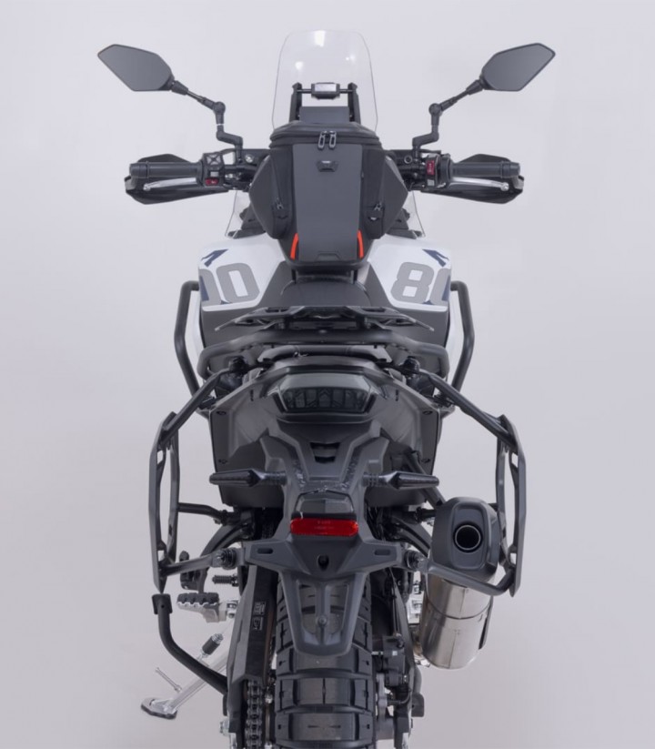 Maletas Laterales con Soporte TRAX ADV Plateadas 45/37 L VOGE DS800X Rally (25) SW-MOTECH KFT.02.072.70000/S KFT.02.072.70000/S