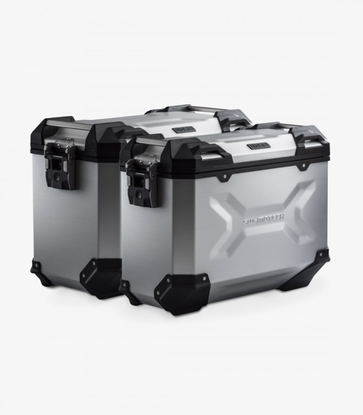 Maletas Laterales con Soporte TRAX ADV Grises 45/37 L VOGE DS900X (23) SW-MOTECH KFT.02.643.70000/S KFT.02.643.70000/S