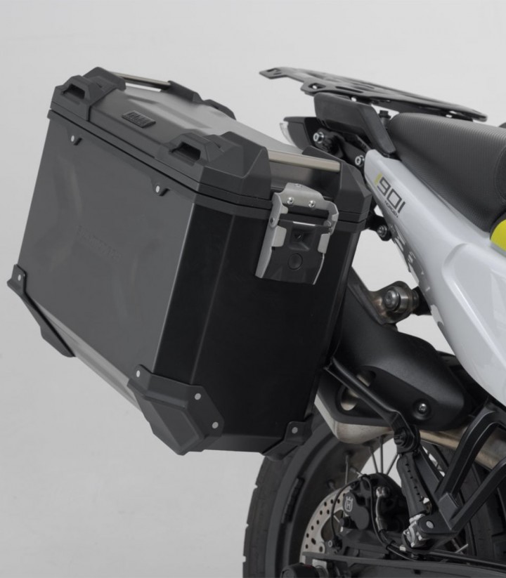Maletas Laterales con Soporte TRAX ADV Negras 45/37L Husqvarna Norden 901 / Expedition (21/23) SW-MOTECH KFT.03.992.70000/B K...