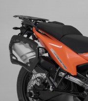 Maletas Laterales con Soporte TRAX ADV Plateadas 45/37 L varios modelos de KTM SW-MOTECH KFT.04.521.70001/S KFT.04.521.70001/S