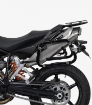 Maletas Laterales con Soporte TRAX ADV Negras 37 L KTM 950 Supermoto (05-07), 990 SM (07), 990 SM R (07-13)/T (08-14) SW-MOTE...