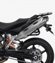 SW-MOTECH 37 L TRAX ADV Side Cases with Carrier for KTM 950 Supermoto (05-07), 990 SM (07), 990 SM R (07-13)/T (08-14) Black ...