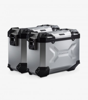 Maletas Laterales con Soporte TRAX ADV Plateadas 37 L KTM 950 Supermoto (05-07), 990 SM (07), 990 SM R (07-13)/T (08-14) SW-M...