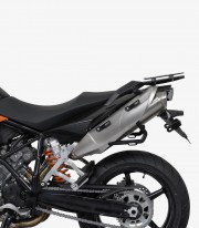 Maletas Laterales con Soporte TRAX ADV Negras 45 L KTM 950 Supermoto (05-07), 990 SM (07), 990 SM R (07-13)/T (08-14) SW-MOTE...