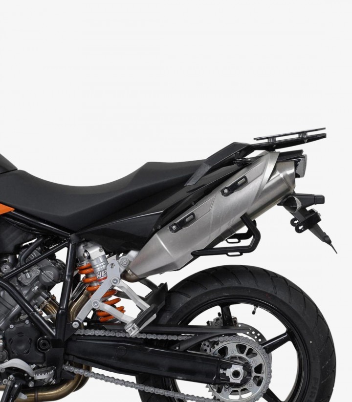Maletas Laterales con Soporte TRAX ADV Plateadas 45 L KTM 950 Supermoto (05-07), 990 SM (07), 990 SM R (07-13)/T (08-14) SW-M...