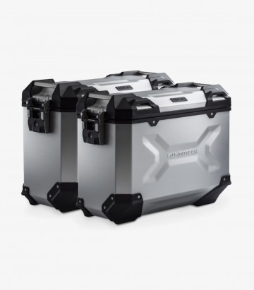 Maletas Laterales con Soporte TRAX ADV Plateadas 37 L Suzuki DR-Z4S/SM (25) SW-MOTECH KFT.05.071.70000/S KFT.05.071.70000/S