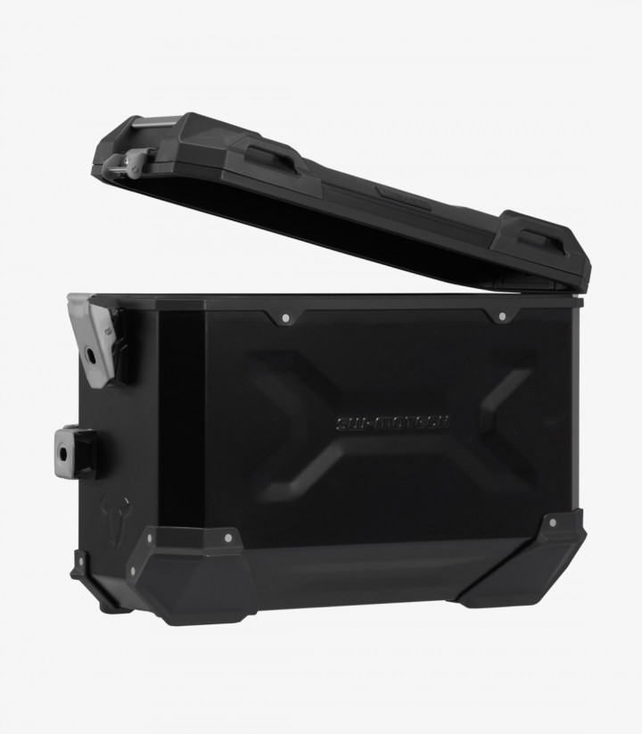 Maletas Laterales con Soporte TRAX ADV Negras 37 L Suzuki V-Strom 1000 (14-19) SW-MOTECH KFT.05.440.70001/B KFT.05.440.70001/B
