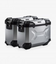 SW-MOTECH 37 L TRAX ADV Side Cases with Carrier for Suzuki V-Strom 1000 (14-19) Silver KFT.05.440.70001/S KFT.05.440.70001/S