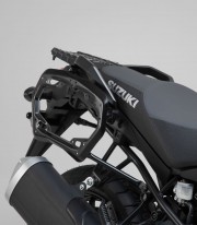SW-MOTECH 37 L TRAX ADV Side Cases with Carrier for Suzuki V-Strom 1000 (14-19) Silver KFT.05.440.70001/S KFT.05.440.70001/S
