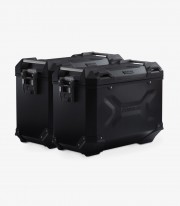 SW-MOTECH 45 L TRAX ADV Side Cases with Carrier for Suzuki V-Strom 1000 (14-19) Black KFT.05.440.70101/B KFT.05.440.70101/B