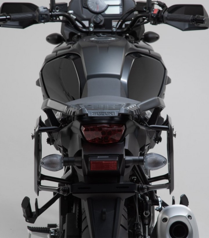 Maletas Laterales con Soporte TRAX ADV Negras 45 L Suzuki V-Strom 1000 (14-19) SW-MOTECH KFT.05.440.70101/B KFT.05.440.70101/B