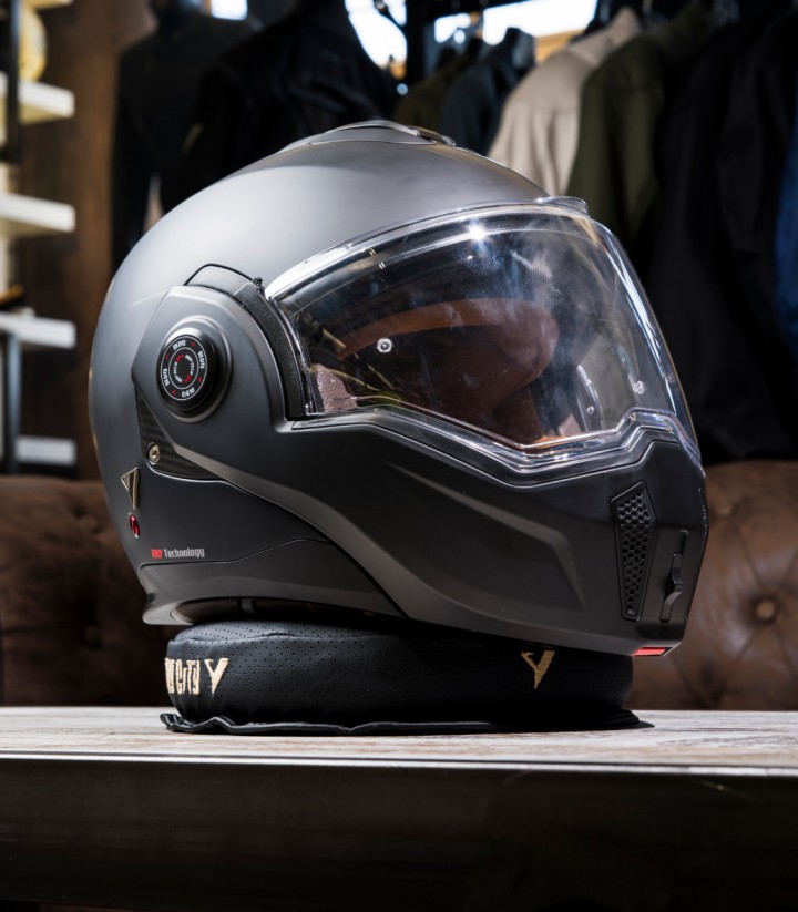 Casco Modular By City 180 Tech II Negro Mate