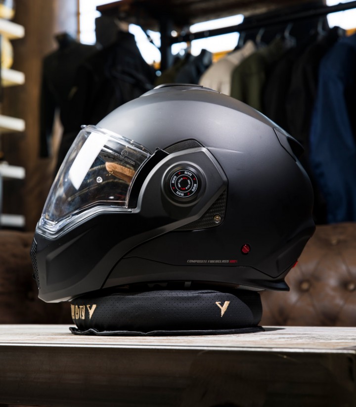 Casco Modular By City 180 Tech II Negro Mate