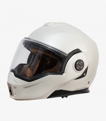Casco Modular By City 180 Tech II Blanco Brillante