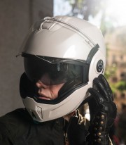 Casco Modular By City 180 Tech II Blanco Brillante