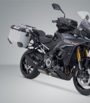 Maletas Laterales con Soporte TRAX ADV Plateadas 37 L Suzuki GSX-S1000GX (23) SW-MOTECH KFT.05.601.70000/S KFT.05.601.70000/S