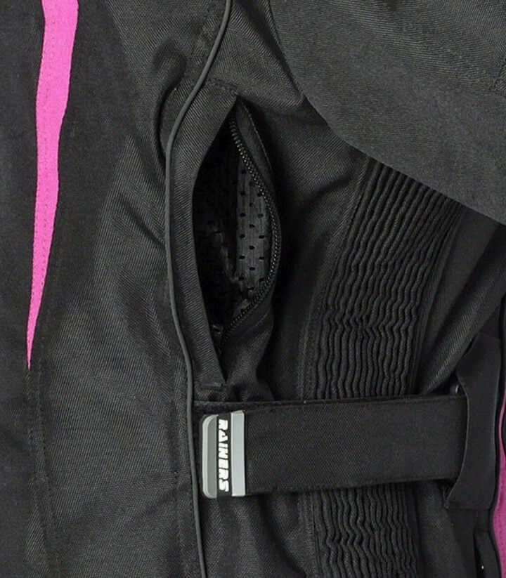 Damen-Winterjacke Rainers Selena Schwarz und Rosa