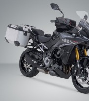 SW-MOTECH 45 L TRAX ADV Side Cases with Carrier for Suzuki GSX-S1000GX (23) Silver KFT.05.601.70100/S KFT.05.601.70100/S