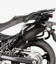 Maletas Laterales con Soporte TRAX ADV Plateadas 45/37 L Suzuki V-Strom 650 (11-16) SW-MOTECH KFT.05.765.70000/S KFT.05.765.7...
