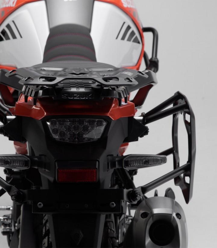 SW-MOTECH 45/37 L TRAX ADV Side Cases with Carrier for Suzuki V-Strom 1050 (19-20) Silver KFT.05.936.70000/S KFT.05.936.70000/S