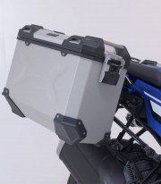 Maletas Laterales con Soporte TRAX ADV Plateadas 45/37 L Suzuki V-Strom 1050DE (22) SW-MOTECH KFT.05.965.70000/S KFT.05.965.7...