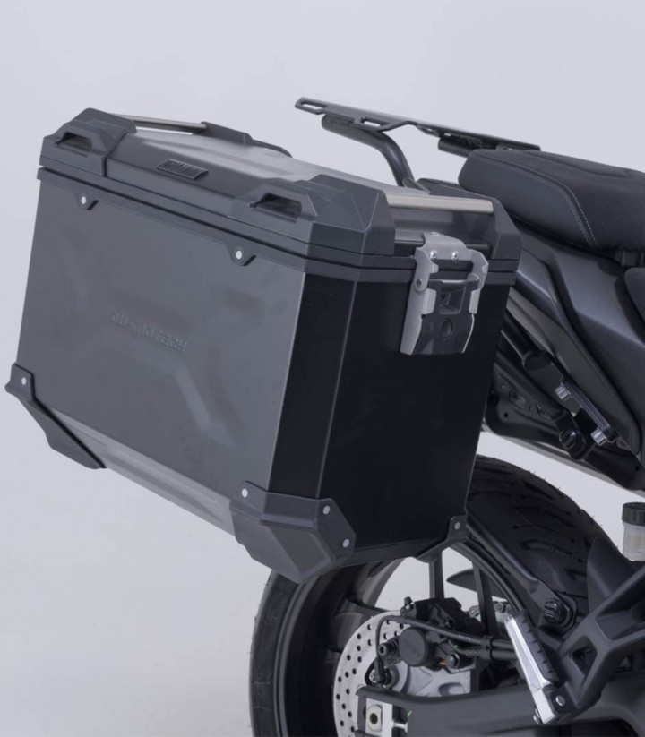Maletas Laterales con Soporte TRAX ADV Negras 45 L Yamaha Tracer 7 (25) SW-MOTECH KFT.06.020.70100/B KFT.06.020.70100/B