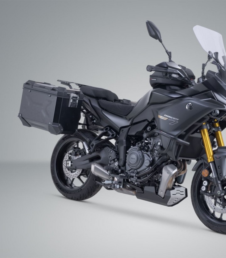 Maletas Laterales con Soporte TRAX ADV Negras 45 L Yamaha Tracer 7 (25) SW-MOTECH KFT.06.020.70100/B KFT.06.020.70100/B