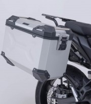 Maletas Laterales con Soporte TRAX ADV Plateadas 45 L Yamaha Tracer 7 (25) SW-MOTECH KFT.06.020.70100/S KFT.06.020.70100/S