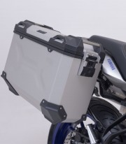 SW-MOTECH 45 L TRAX ADV Side Cases with Carrier for Yamaha MT-07 Tracer (16-25) Silver KFT.06.593.70101/S KFT.06.593.70101/S