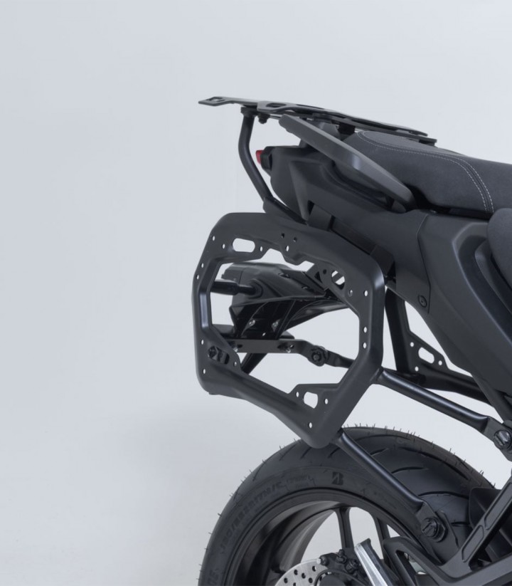 Seitenkoffer mit Träger TRAX ADV Schwarz 37 L Yamaha Tracer 9 (24) SW-MOTECH KFT.06.597.70000/B
