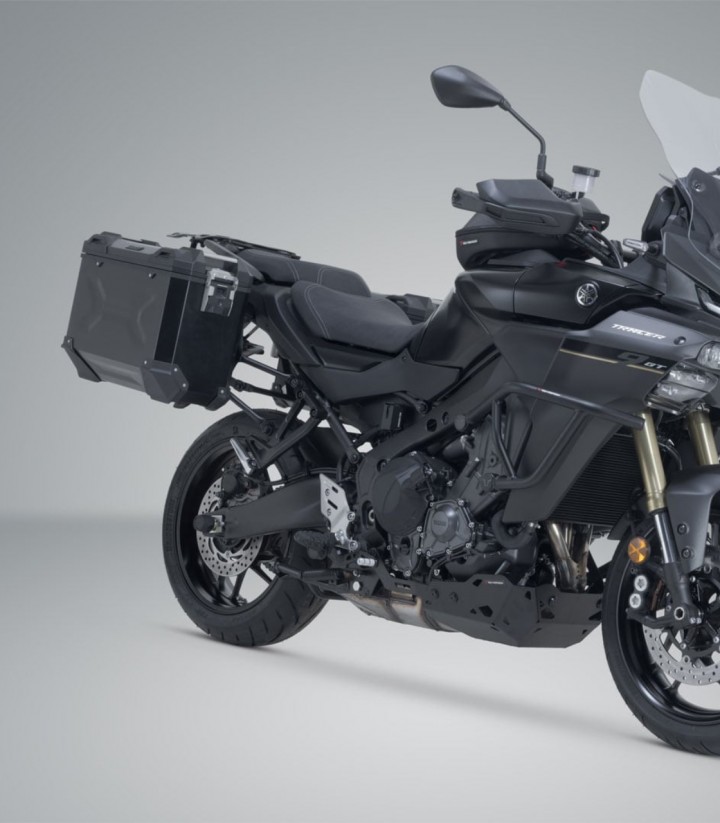 Maletas Laterales con Soporte TRAX ADV Negras 37 L Yamaha Tracer 9 (24) SW-MOTECH KFT.06.597.70000/B KFT.06.597.70000/B