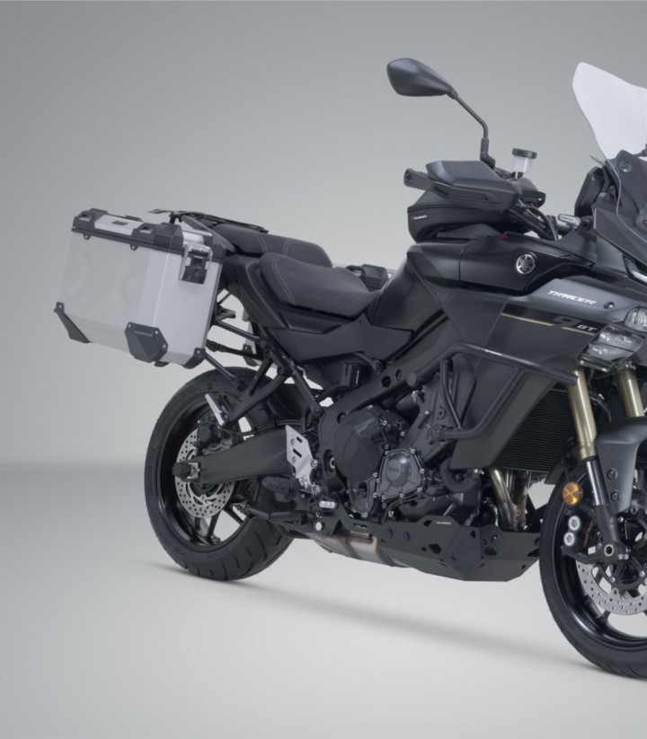 Maletas Laterales con Soporte TRAX ADV Grises 37 L Yamaha Tracer 9 (24) SW-MOTECH KFT.06.597.70000/S KFT.06.597.70000/S