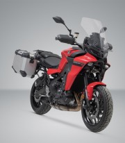 Maletas Laterales con Soporte TRAX ADV Plateadas 37 L Yamaha Tracer 9 (20-24) SW-MOTECH KFT.06.921.70000/S KFT.06.921.70000/S