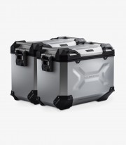 SW-MOTECH 45 L TRAX ADV Side Cases with Carrier for Yamaha Tracer 9 (20-24) Silver KFT.06.921.70100/S KFT.06.921.70100/S