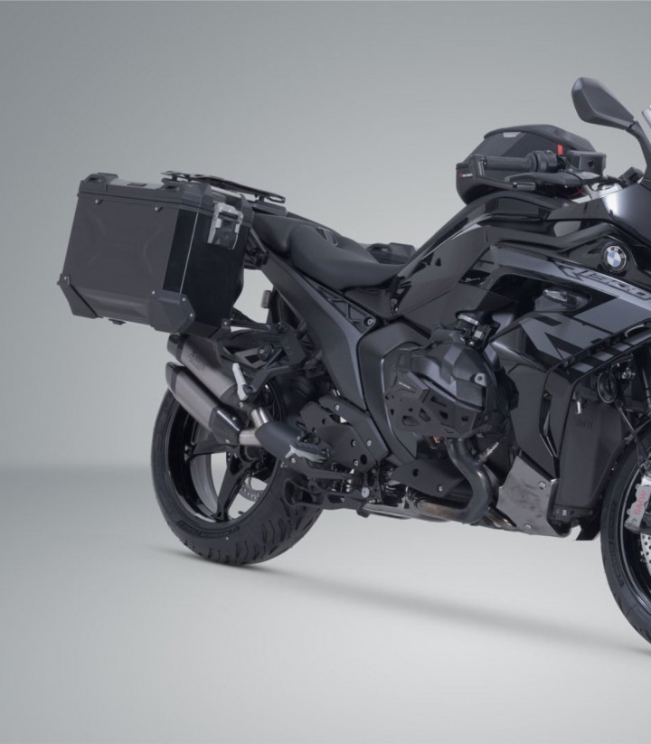 Maletas Laterales con Soporte TRAX ADV Negras 37 L BMW R 1300 R/RS (25) SW-MOTECH KFT.07.018.70000/B KFT.07.018.70000/B
