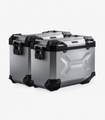 SW-MOTECH 45 L TRAX ADV Side Cases with Carrier for BMW R 1300 R/RS (25) Silver KFT.07.018.70100/S