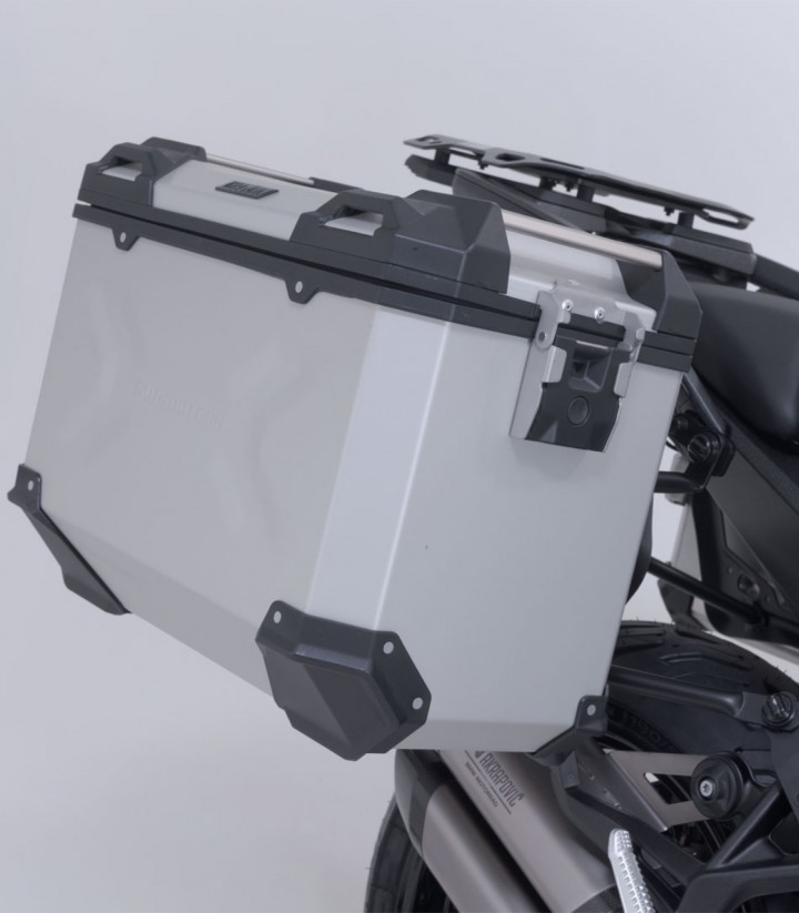 Maletas Laterales con Soporte TRAX ADV Plateadas 45 L BMW R 1300 R/RS (25) SW-MOTECH KFT.07.018.70100/S KFT.07.018.70100/S