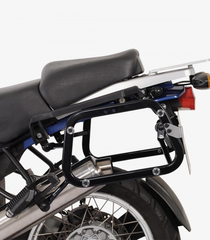 Maletas Laterales con Soporte TRAX ADV Plateadas 37/45 L BMW R 1100/1150 GS (93-04) SW-MOTECH KFT.07.093.70000/S KFT.07.093.7...