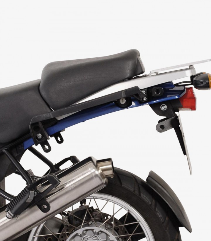 Maletas Laterales con Soporte TRAX ADV Plateadas 37/45 L BMW R 1100/1150 GS (93-04) SW-MOTECH KFT.07.093.70000/S KFT.07.093.7...