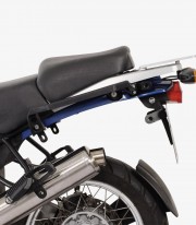 Maletas Laterales con Soporte TRAX ADV Plateadas 37/45 L BMW R 1100/1150 GS (93-04) SW-MOTECH KFT.07.093.70000/S KFT.07.093.7...