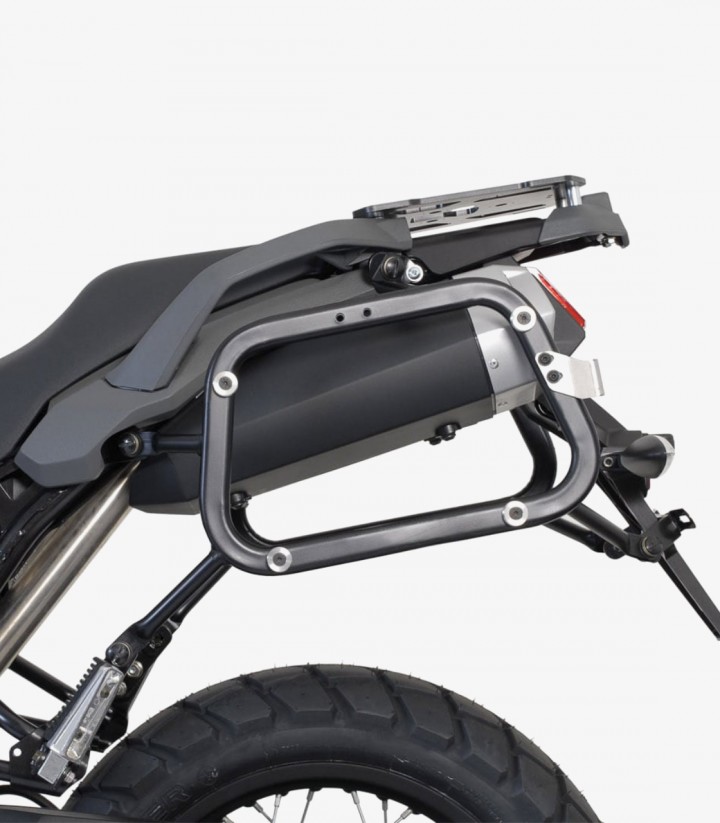 Maletas Laterales con Soporte TRAX ADV Plateadas 37 L Yamaha XT 660 Z Tenere (07-16) SW-MOTECH KFT.06.570.70000/S KFT.06.570....