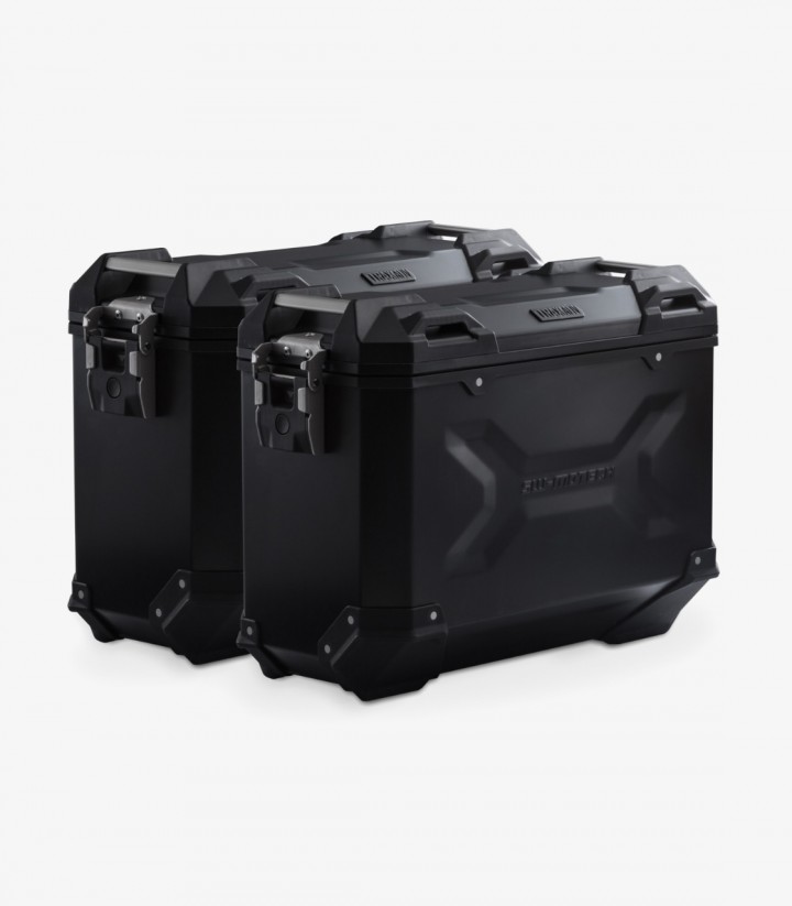 Seitenkoffer mit Träger TRAX ADV Schwarz 37 L BMW F 650 GS (99-07), G 650 GS (11-15) SW-MOTECH KFT.07.094.70000/B