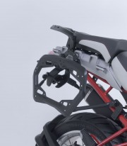 Maletas Laterales con Soporte TRAX ADV Plateadas 37/45 L BMW R 1200 GS (04-12)/Adventure (06-13) SW-MOTECH KFT.07.311.70100/S...