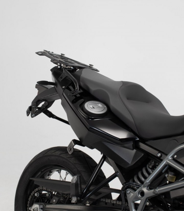 Maletas Laterales con Soporte TRAX ADV Negras 37/45 L BMW F 650/700/800 GS (07-18) SW-MOTECH KFT.07.559.70001/B KFT.07.559.70...