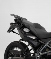 Maletas Laterales con Soporte TRAX ADV Plateadas 37/45 L BMW F 650/700/800 GS (07-18) SW-MOTECH KFT.07.559.70001/S KFT.07.559...