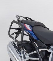 SW-MOTECH 37 L TRAX ADV Side Cases with Carrier for BMW R 1200 R/RS (14-18), R 1250 R (18-19), R 1250 RS (18-22) Silver KFT.0...